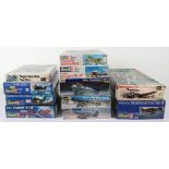 Eleven Revell 1:32 scale model Aircraft kits