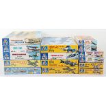 Fifteen Italeri 1:72 scale model Aircraft kits,