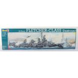 Revell 1:114 scale US Navy Fletcher-Class Destroyer model kit