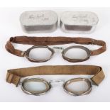 2x Pairs of Aviators Luxor Goggles No6 by E B Meyrowitz