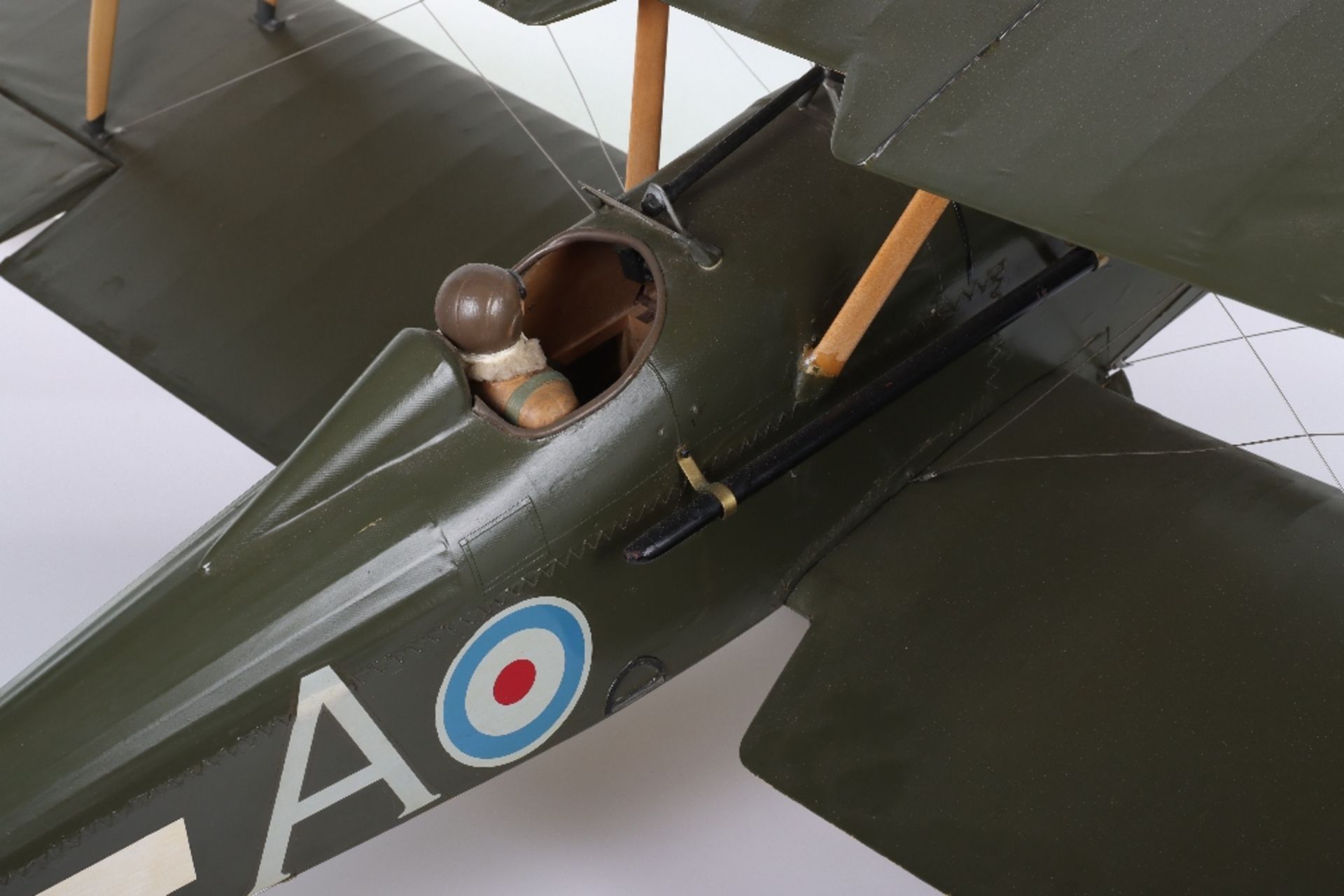 Impressive Working Model of a Royal Flying Corps SE5a Fighter Plane - Image 8 of 8