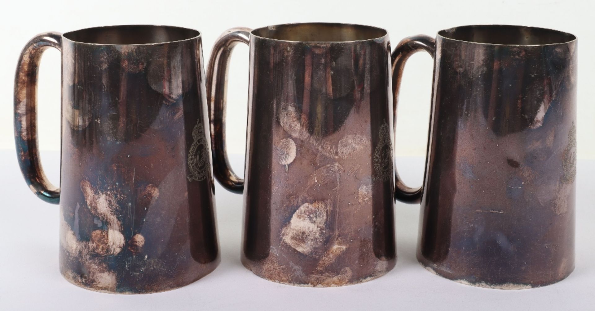 3x EPNS Tankards of No149 Squadron Interest - Image 6 of 6