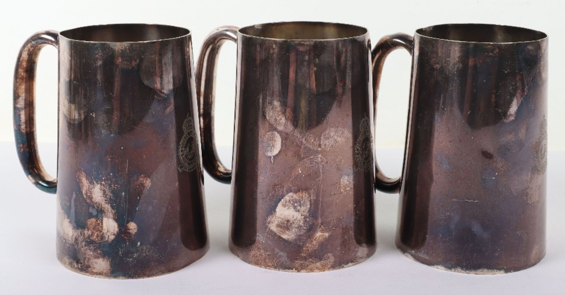 3x EPNS Tankards of No149 Squadron Interest - Bild 6 aus 6