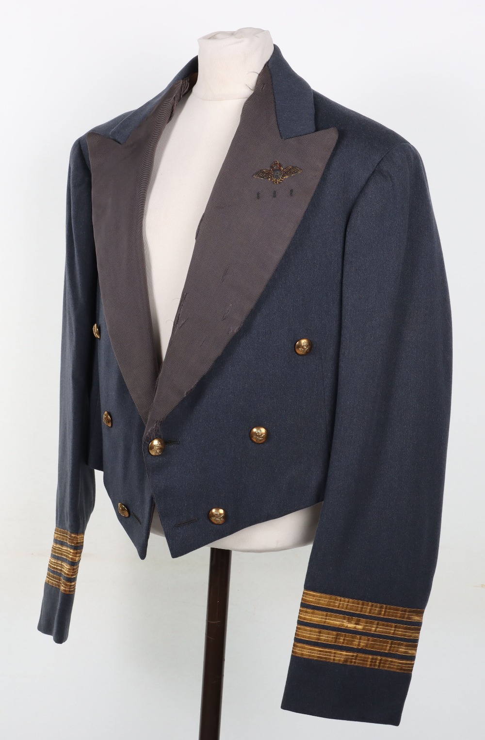 WW2 Royal Air Force Group Captains Mess Dress Tunic Tailored by Burberry - Image 3 of 8