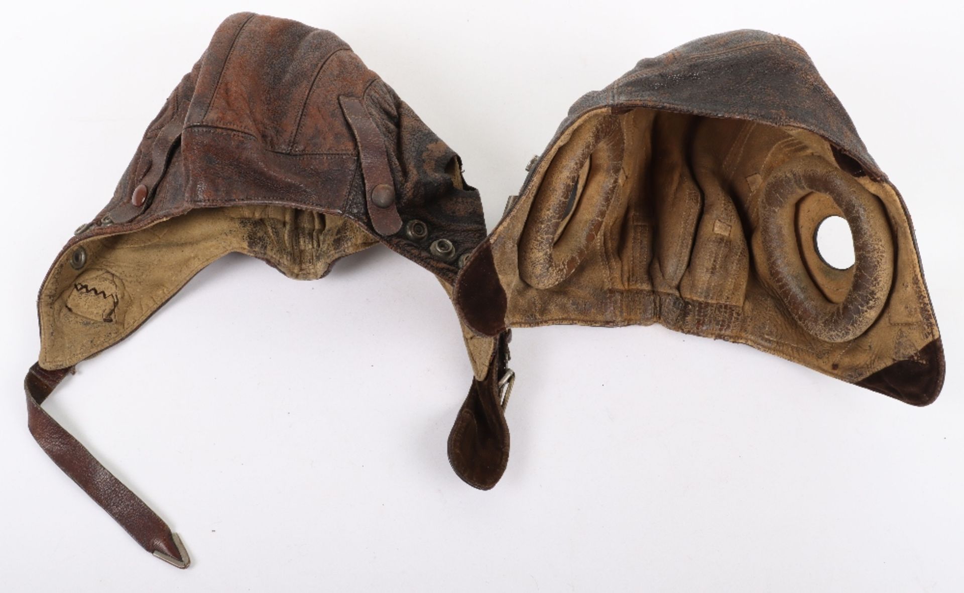 2x WW2 Royal Air Force C-Type Flying Helmets - Image 5 of 7
