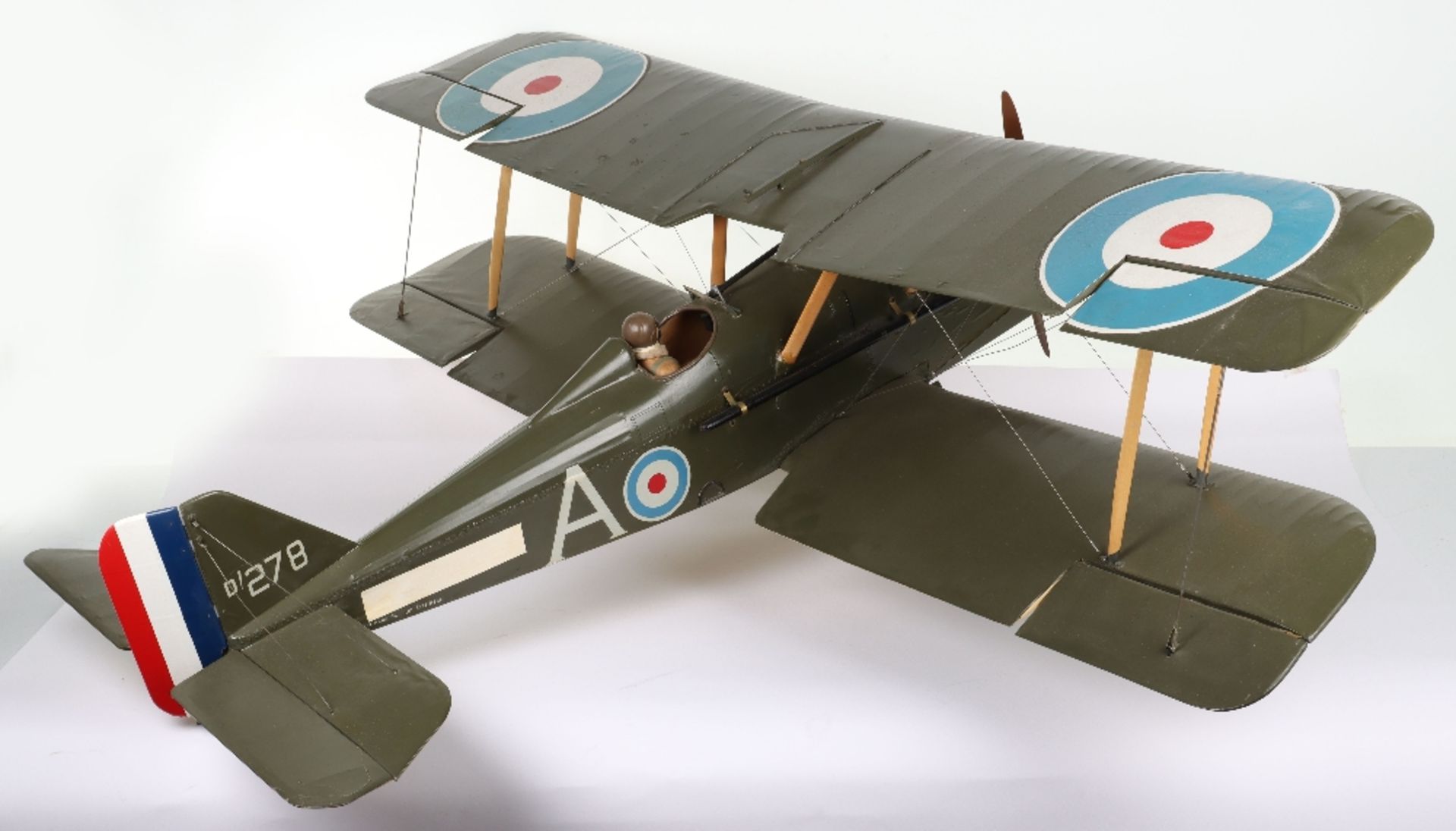 Impressive Working Model of a Royal Flying Corps SE5a Fighter Plane - Bild 6 aus 8