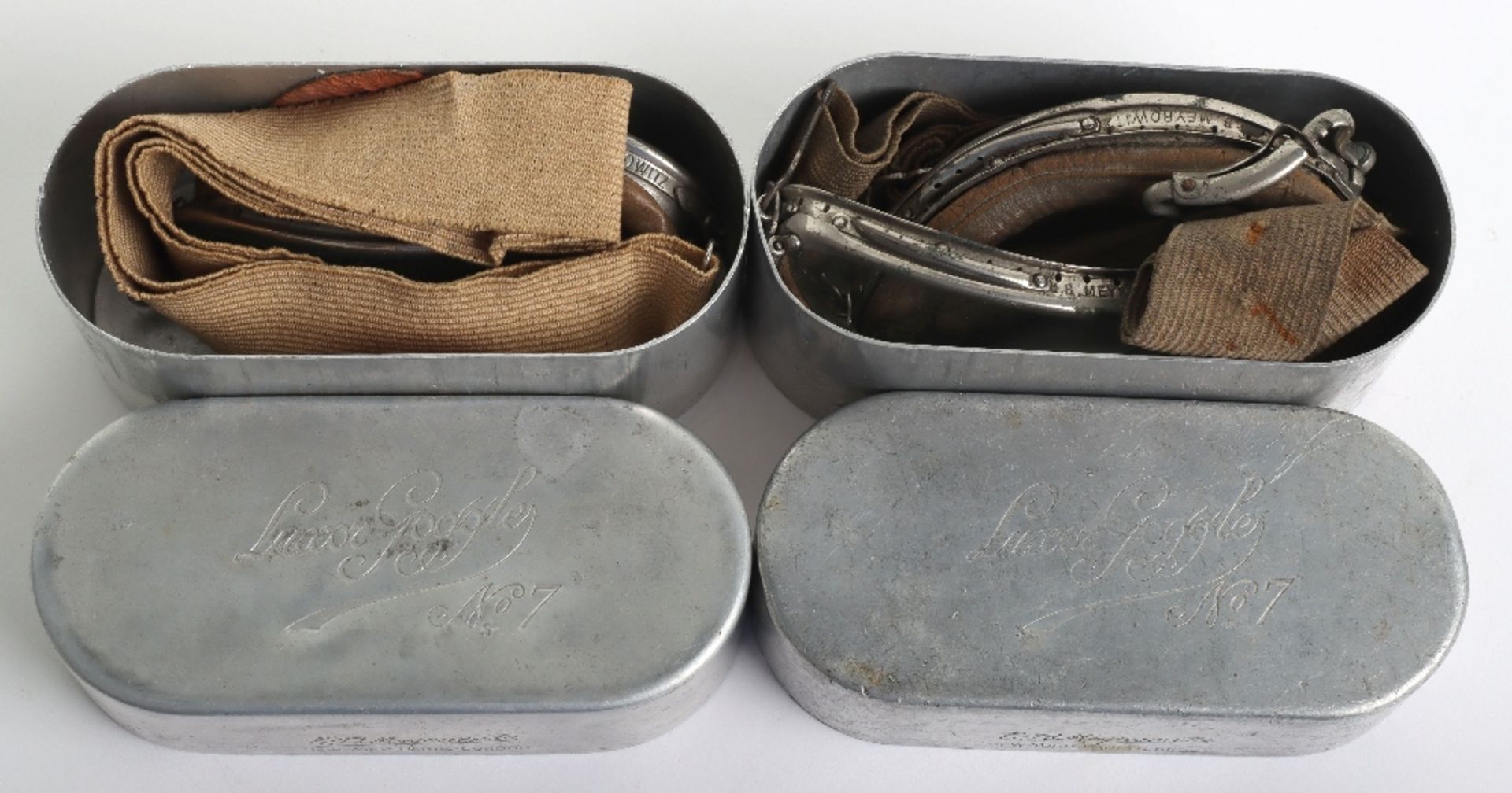 2x Pairs of Aviators Luxor Goggles No7 by E B Meyrowitz - Image 4 of 4