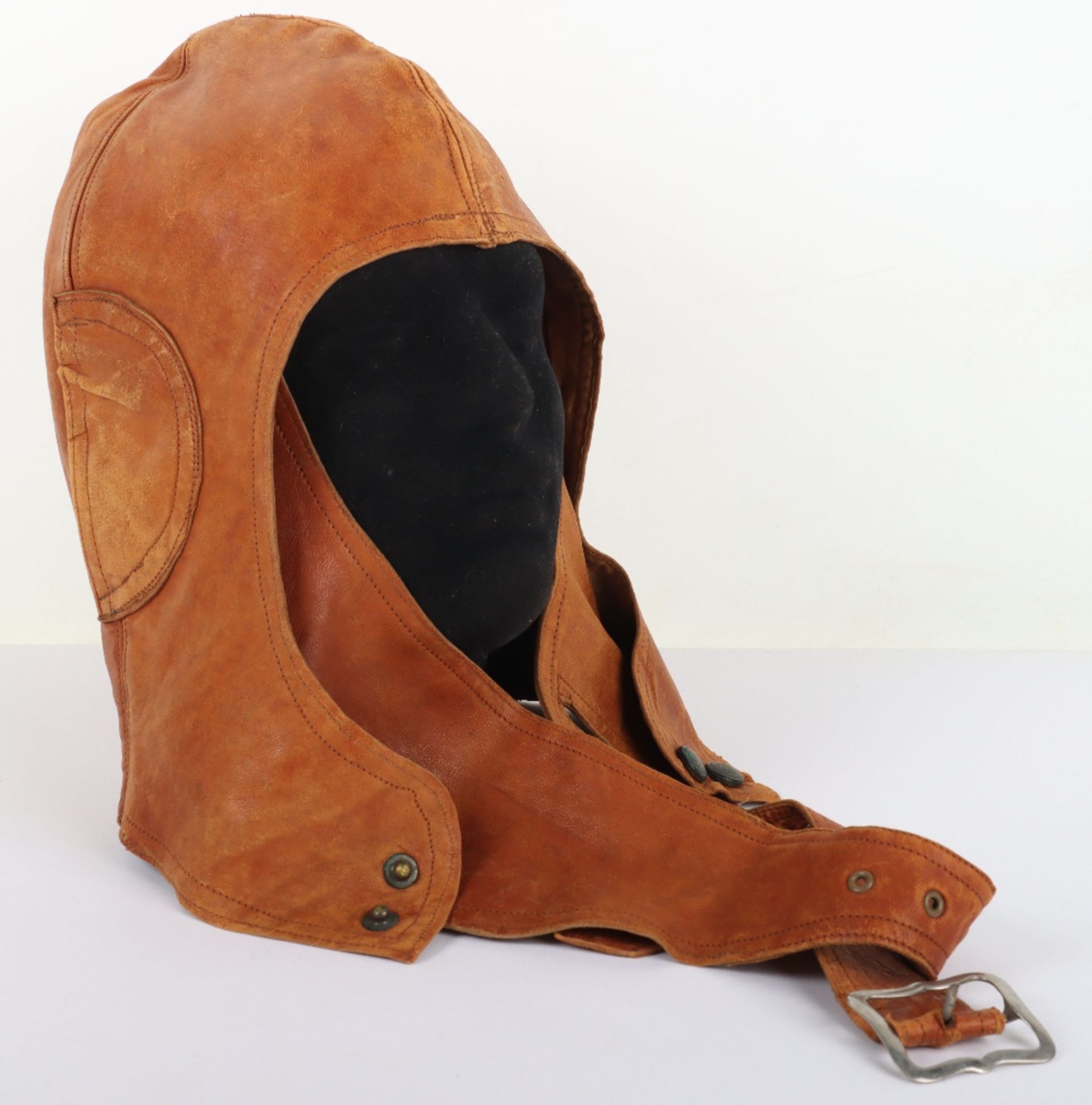 Early Leather Aviators Flying Helmet - Image 2 of 7