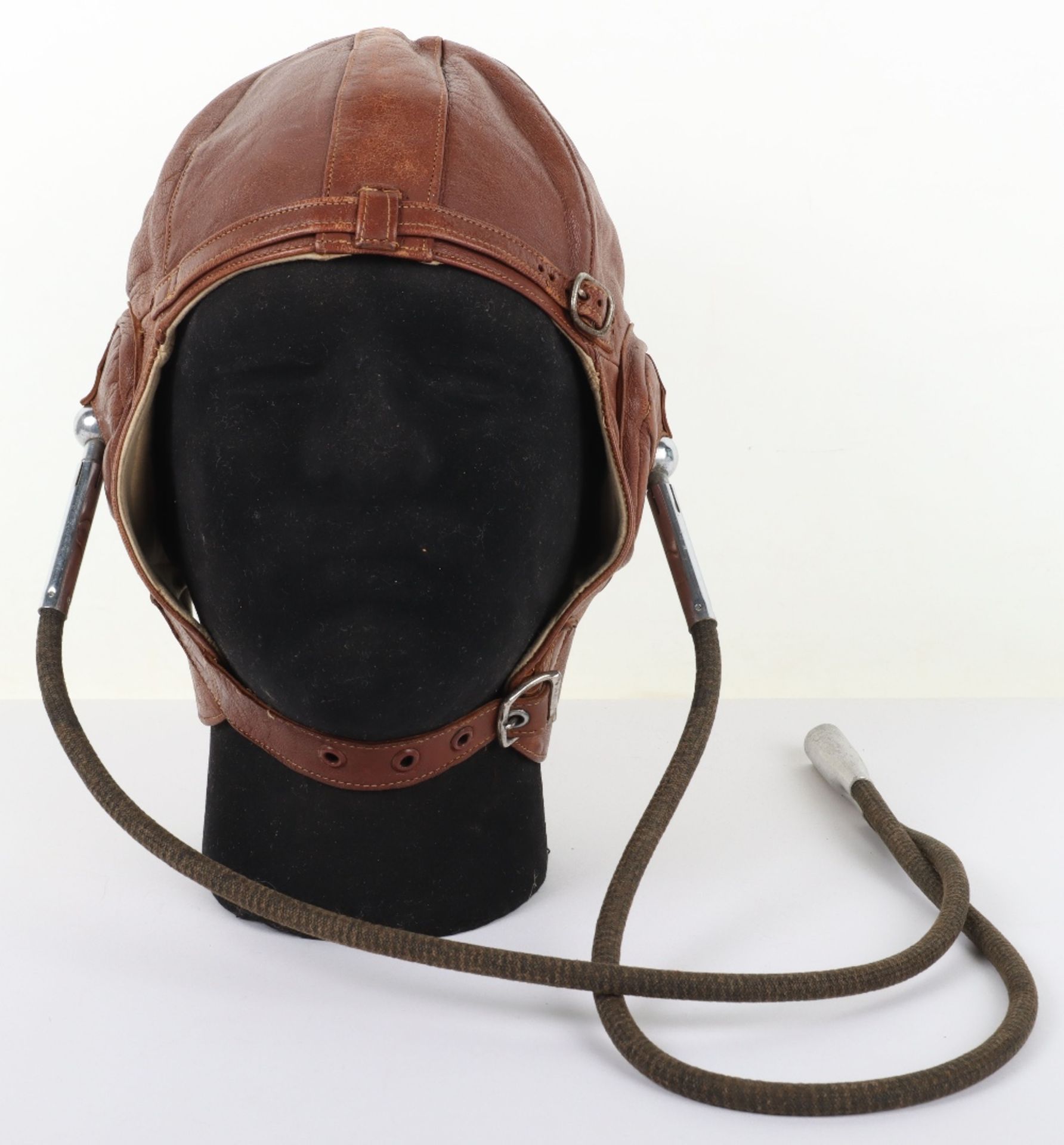 Lewis Pattern Leather Flying Helmet - Image 9 of 9