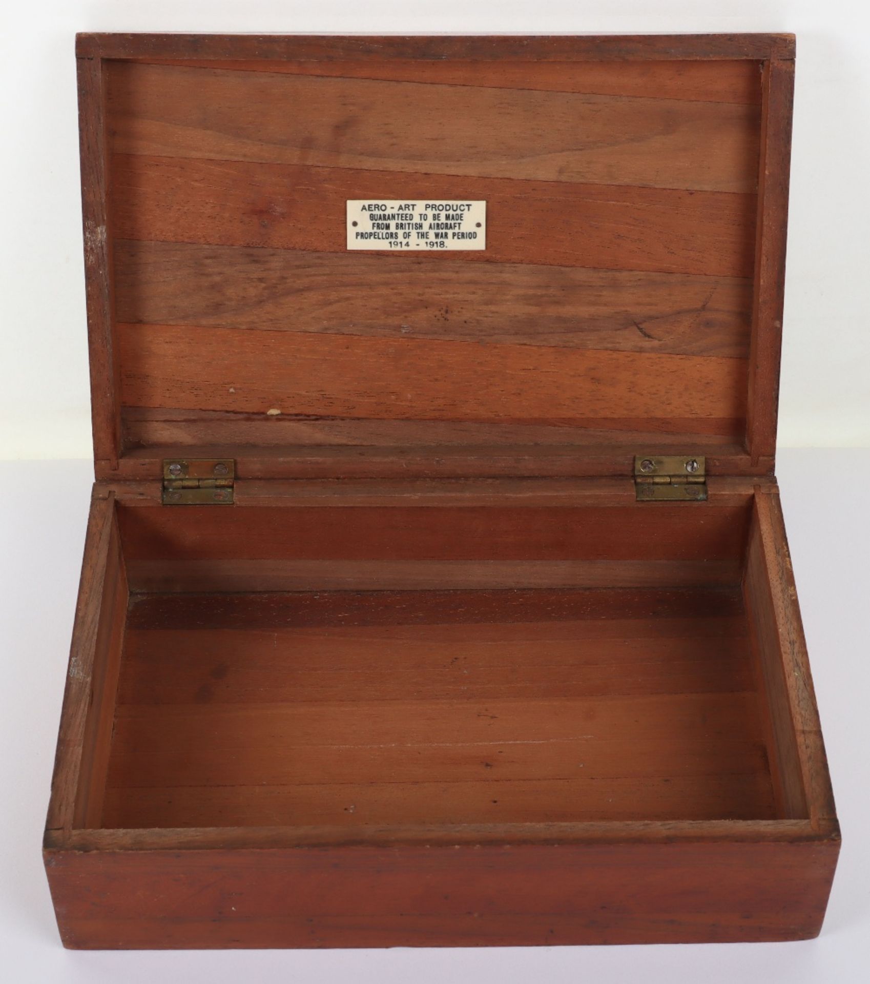 Aero-Art Product Jewellery Box Made from WW1 Propeller