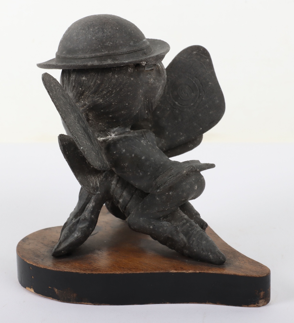 Early Aviation Themed Inkwell / Mascot - Image 3 of 8