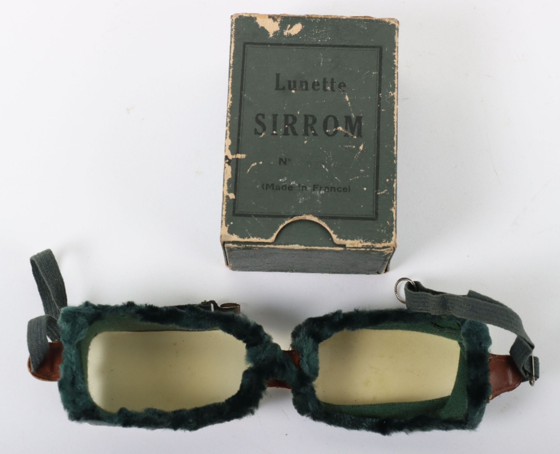 Pair of Vintage Lunette Sirrom Aviators Goggles - Image 2 of 5