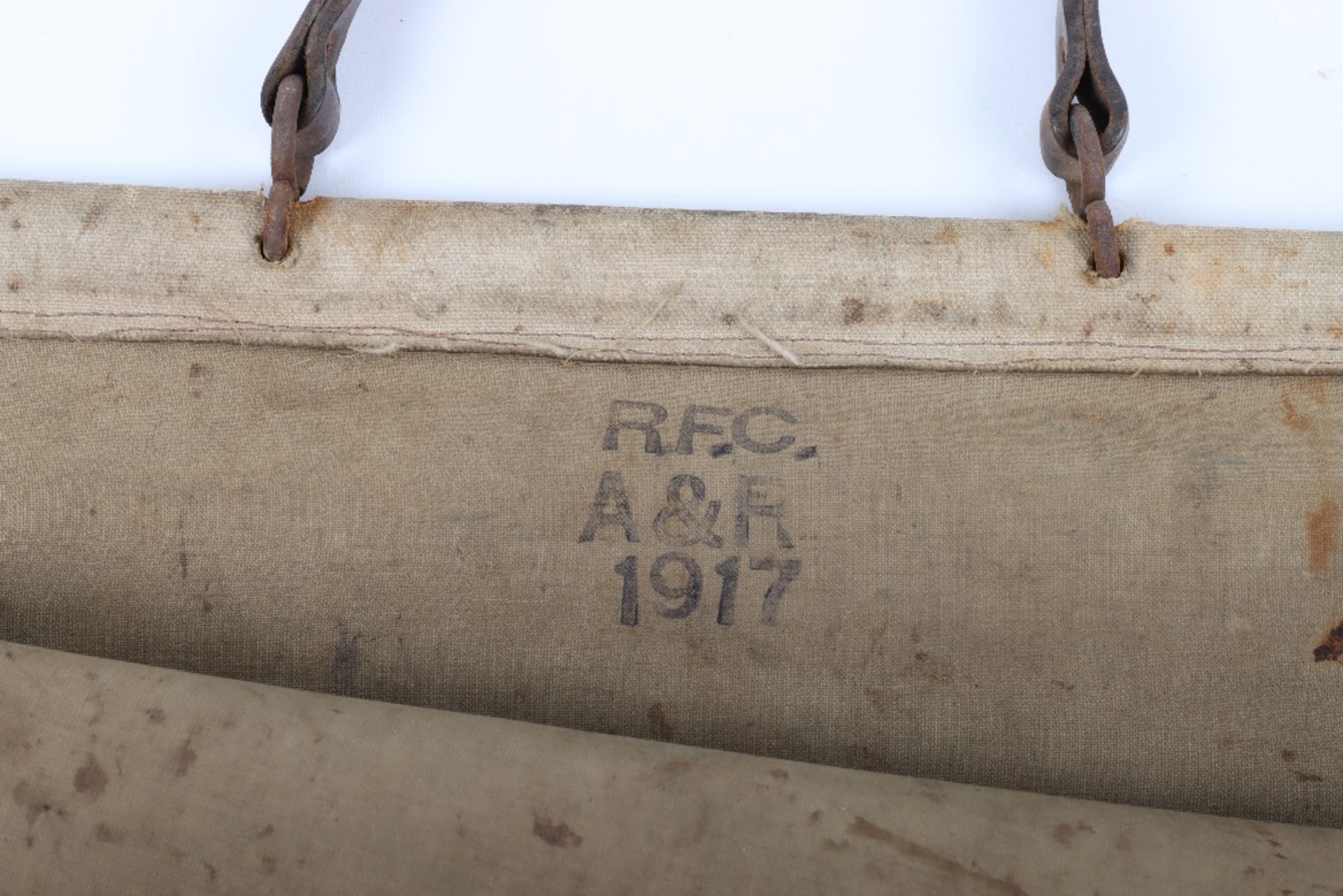 Scarce WW1 Royal Flying Corps Flight Kit Bag - Bild 3 aus 4