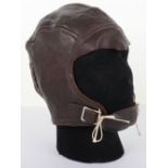 WW2 US Navy Leather Flight Helmet