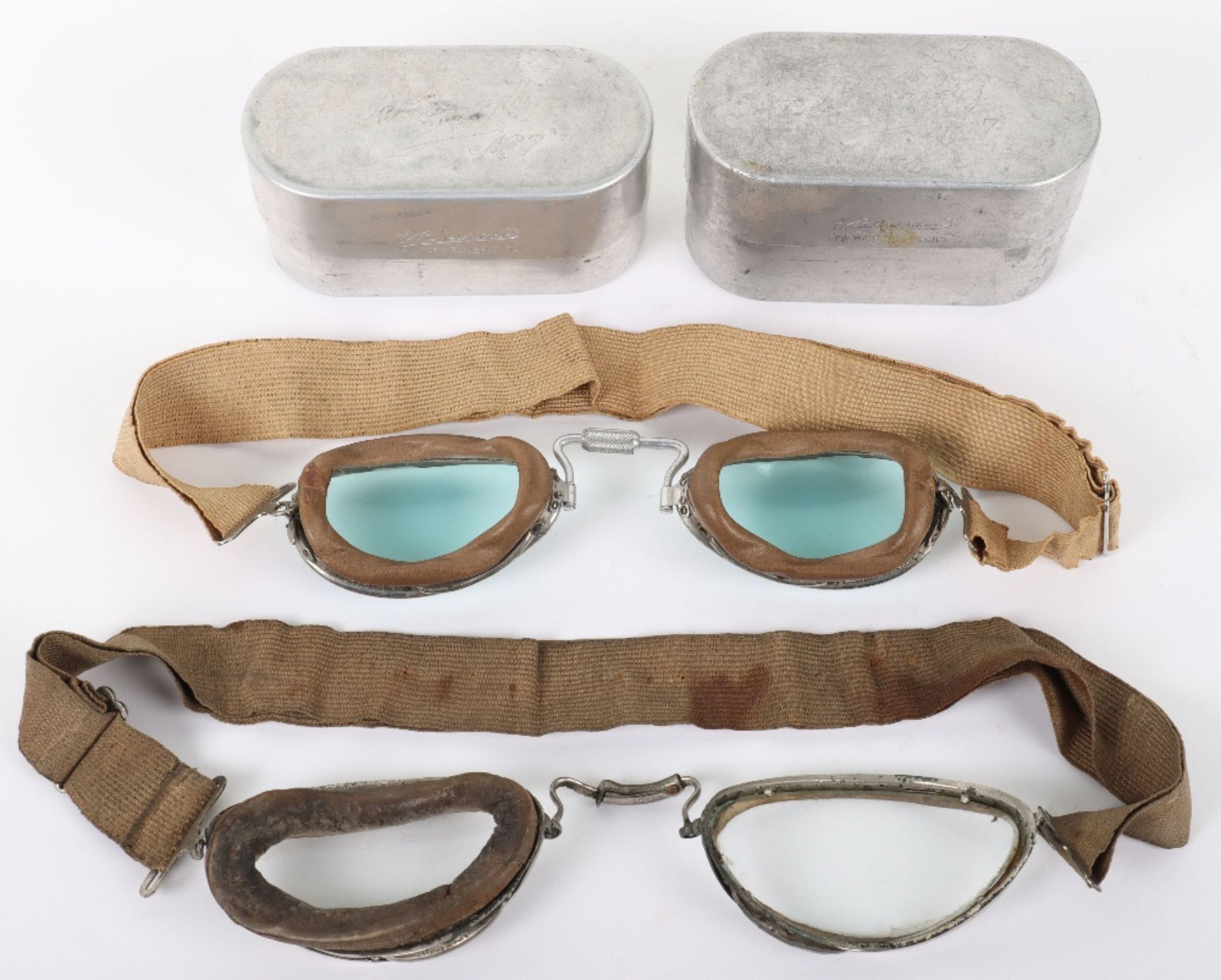2x Pairs of Aviators Luxor Goggles No7 by E B Meyrowitz - Image 2 of 4