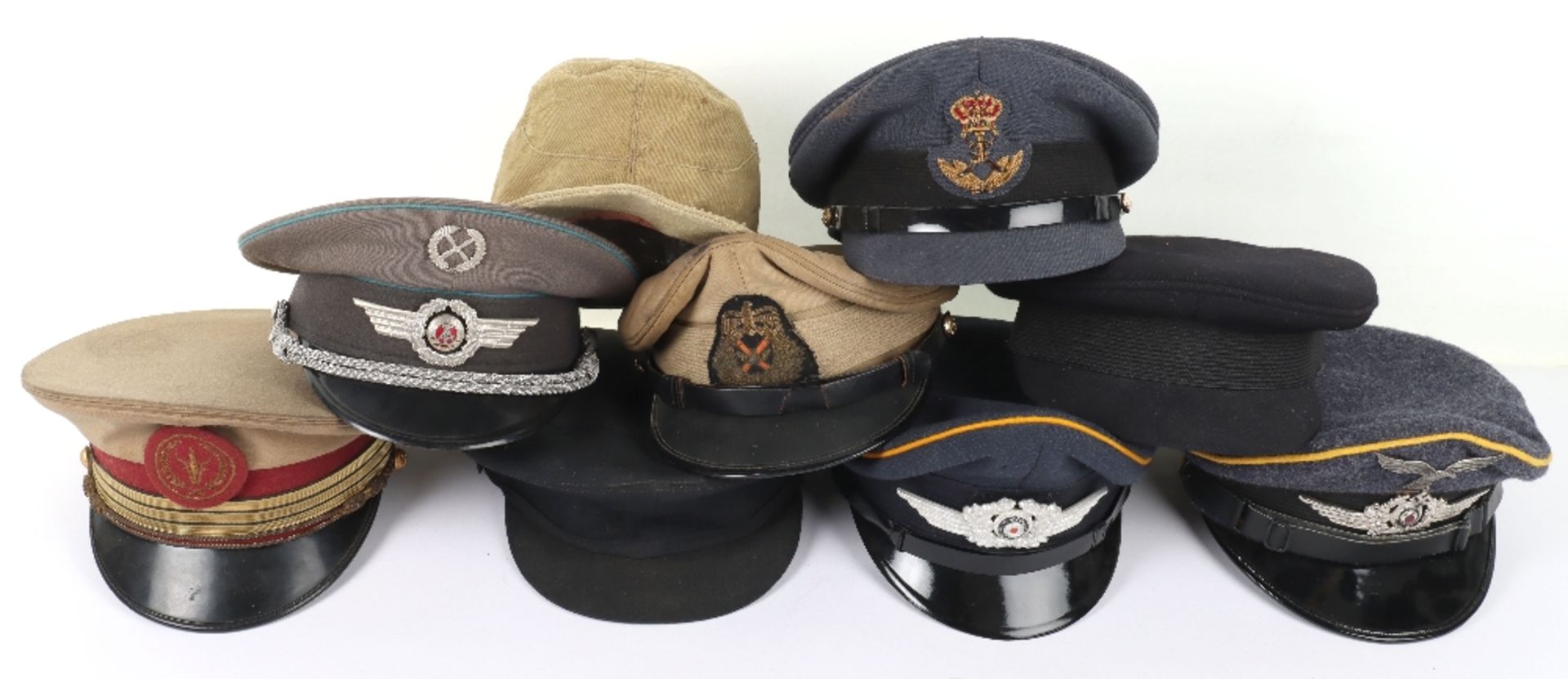 Grouping of Aviation Headdress