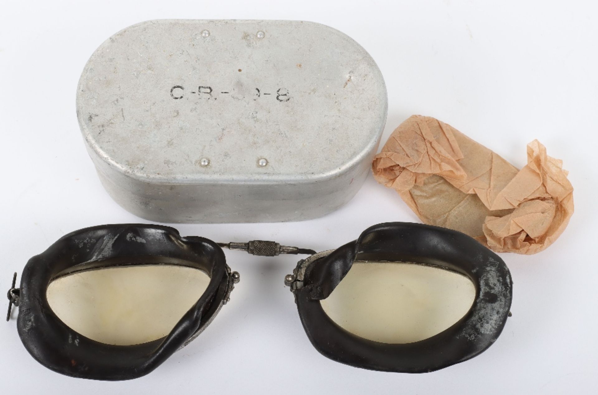 Pair of Vintage Aviators CB-39-8 Flying Goggles - Image 2 of 4