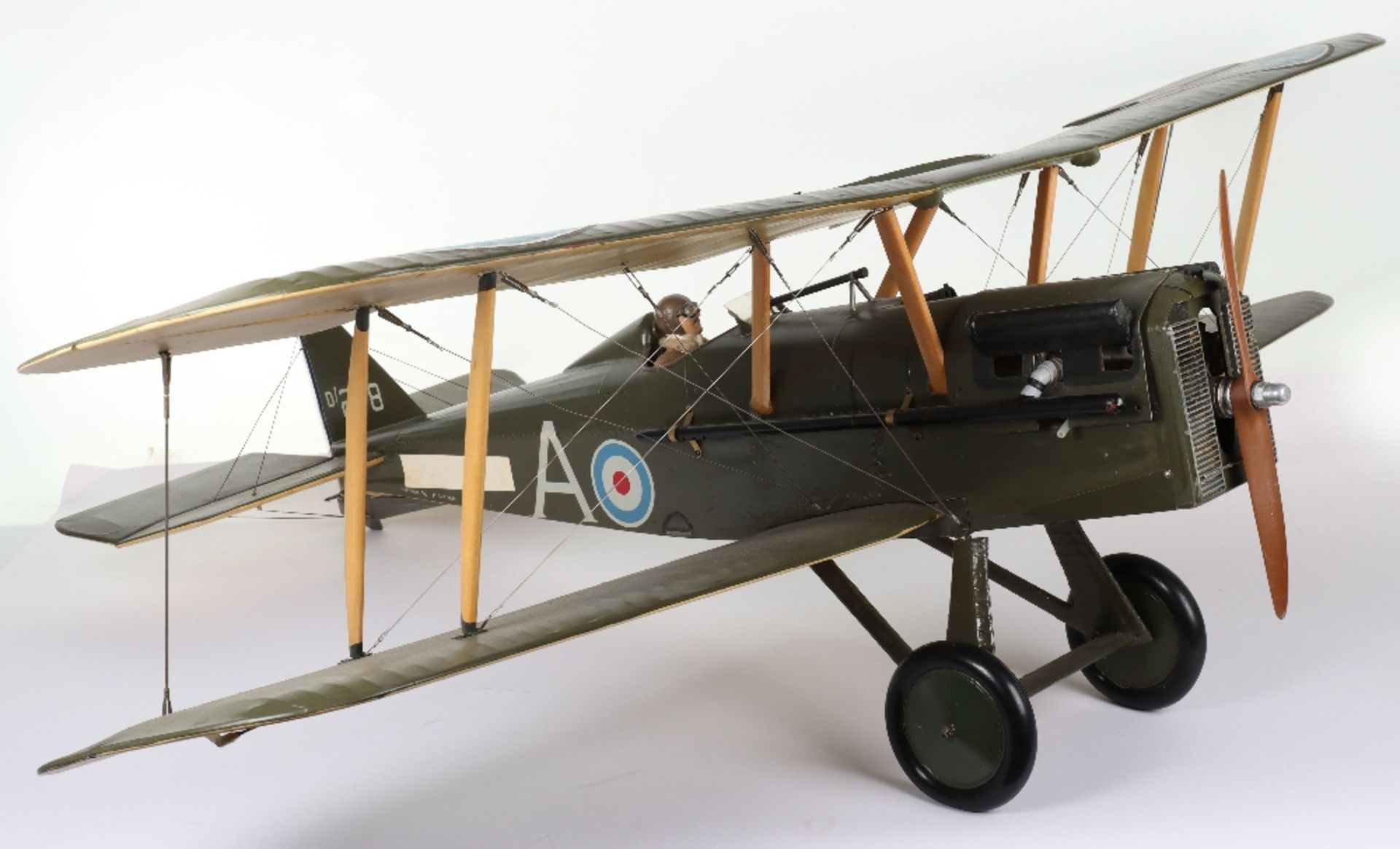 Impressive Working Model of a Royal Flying Corps SE5a Fighter Plane - Image 5 of 8