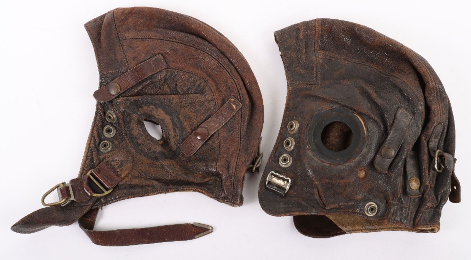 2x WW2 Royal Air Force C-Type Flying Helmets - Image 4 of 7
