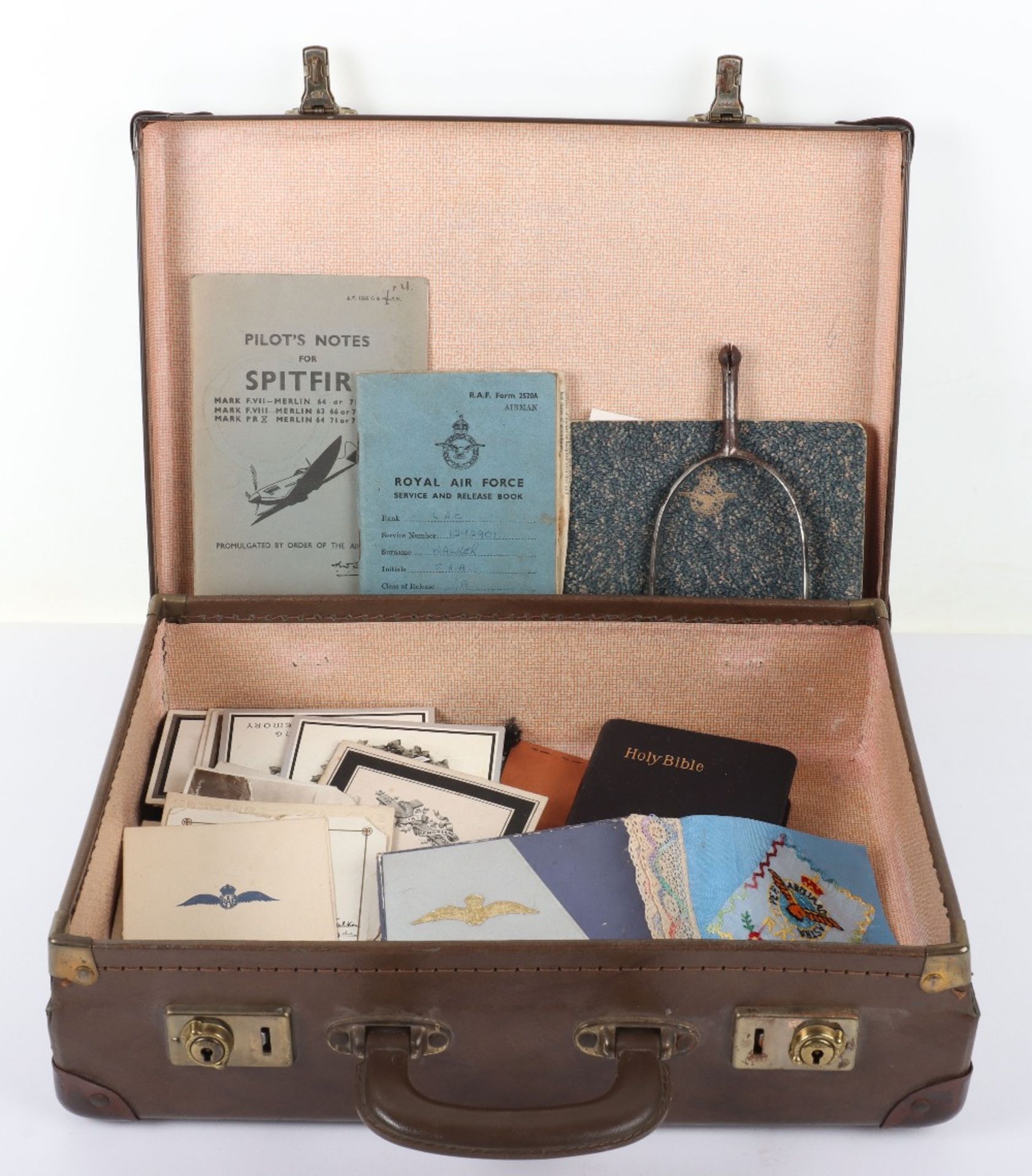 Small Suitcase of Aviation Ephemera
