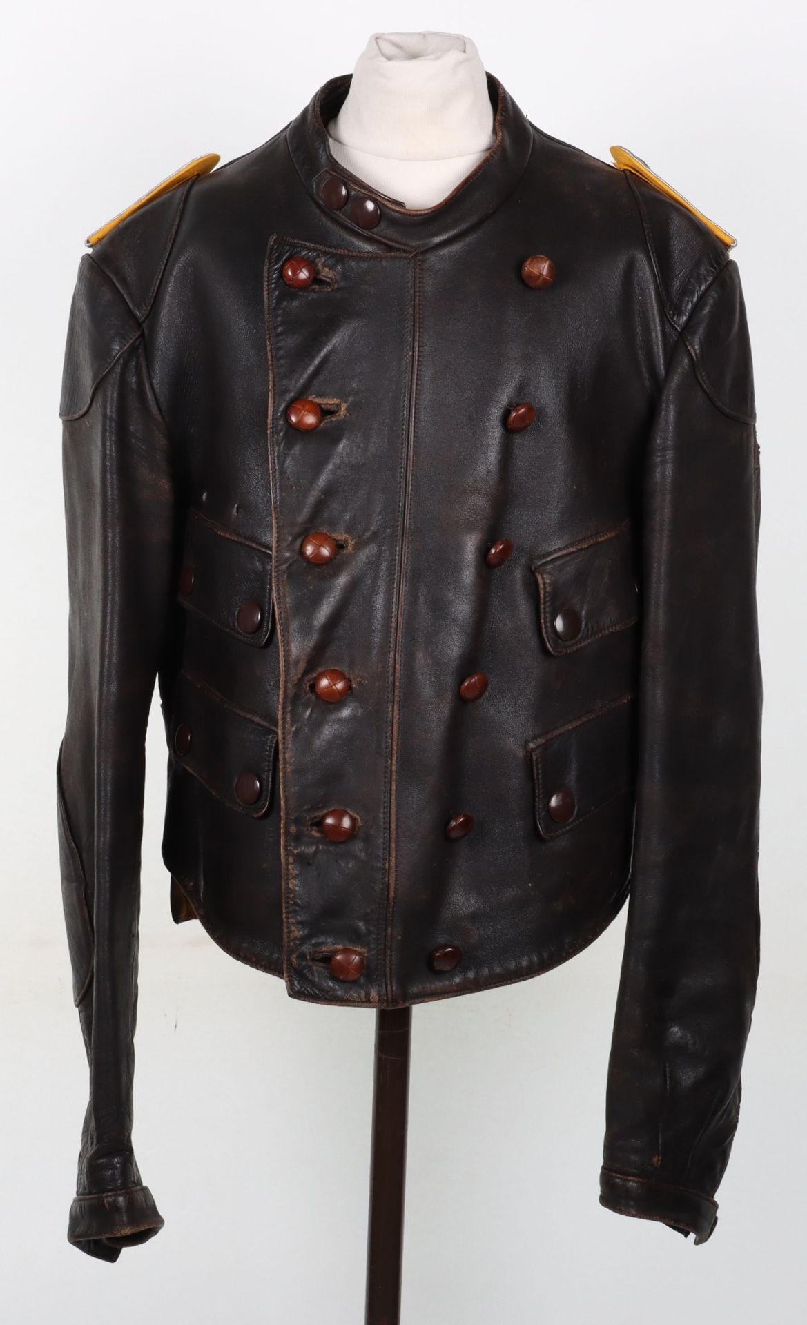 WW2 German Luftwaffe Style Leather Flying Jacket