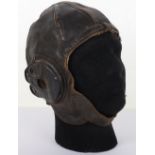 1930’s Lewis Pattern Leather Flying Helmet