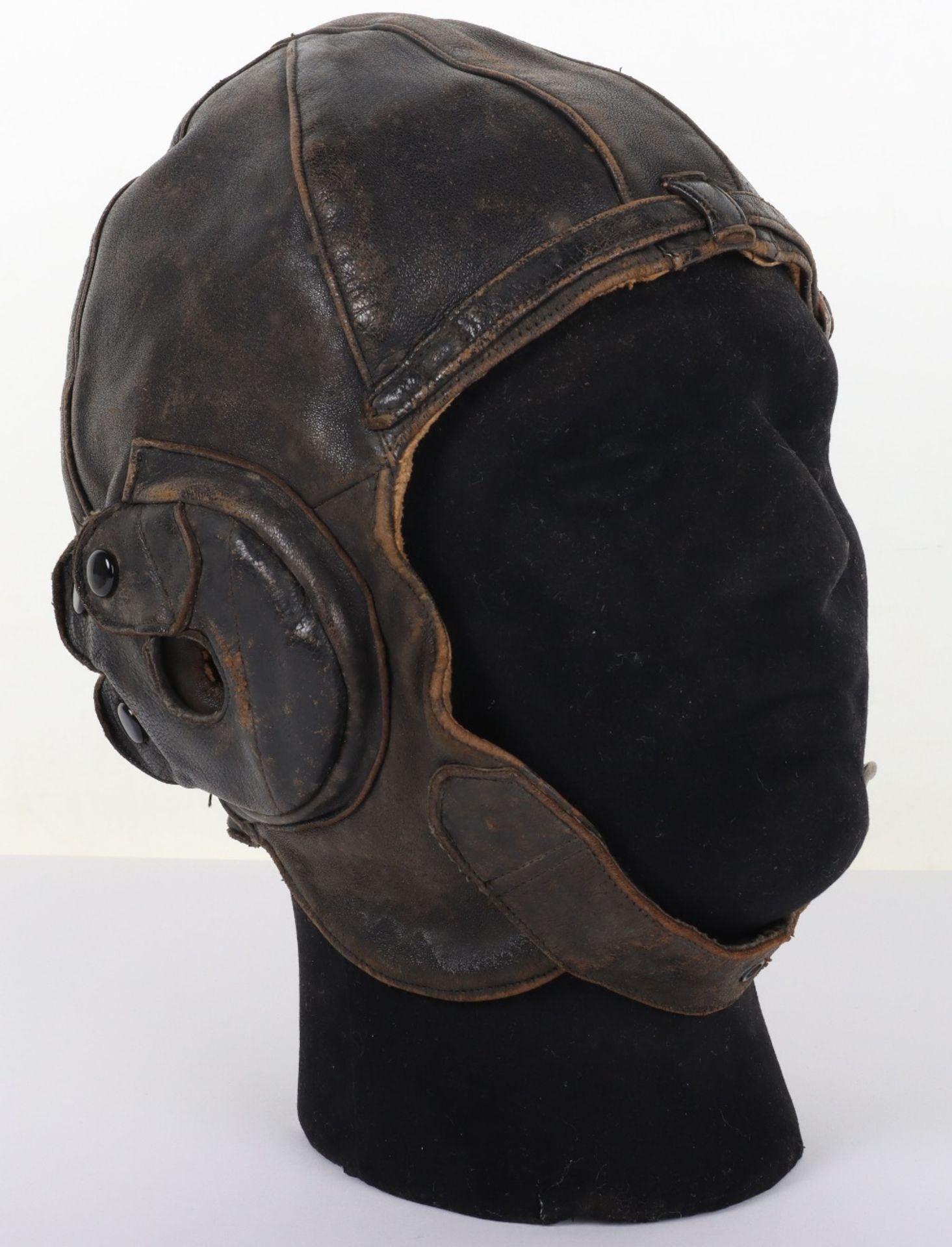 1930’s Lewis Pattern Leather Flying Helmet