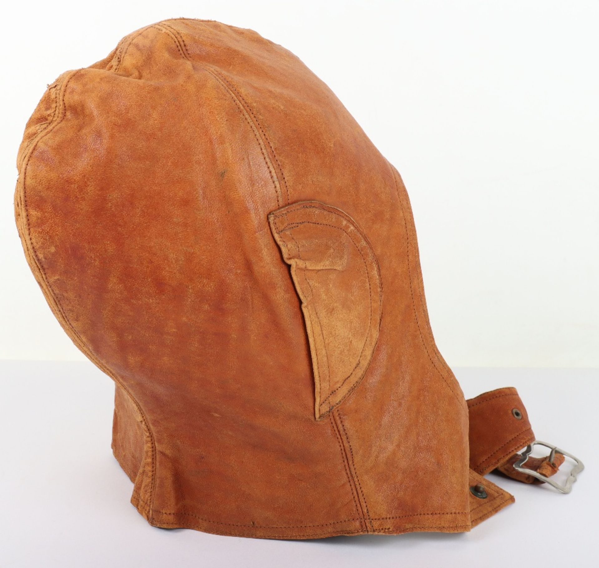 Early Leather Aviators Flying Helmet - Image 3 of 7