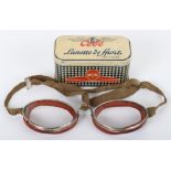 Pair of Vintage Aviators Flying Goggles