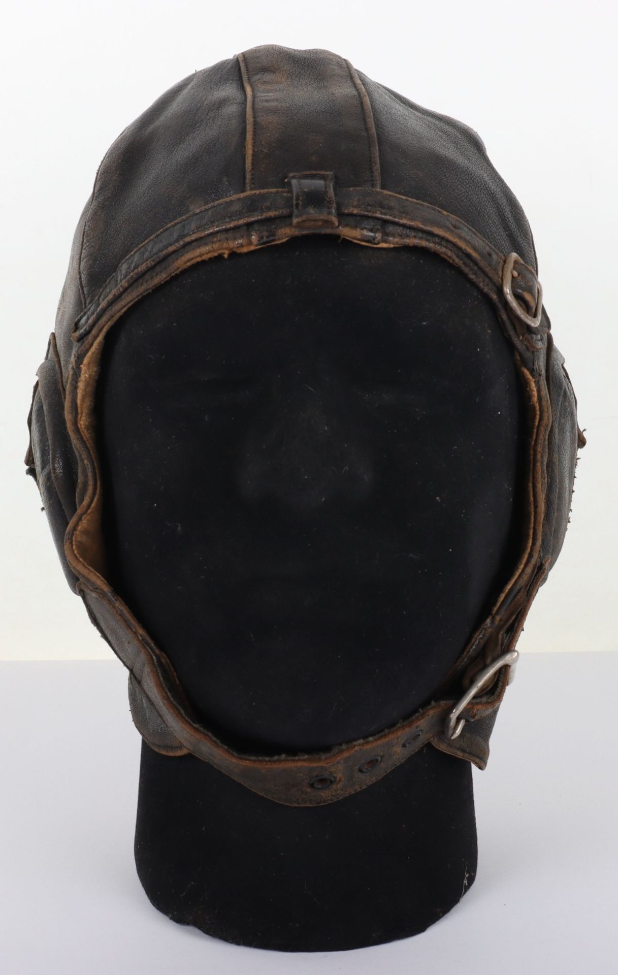 1930’s Lewis Pattern Leather Flying Helmet - Image 10 of 10