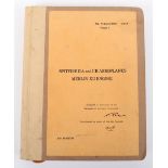 WW2 Spitfire Aircraft Merlin Engine Manual
