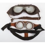 Pair of WW1 Period Royal Flying Corps Goggles