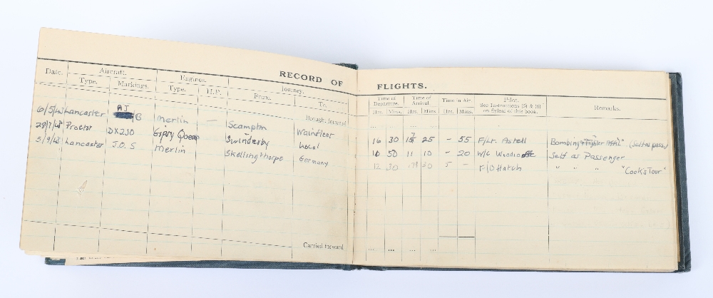 Pilots Log Book of Constance Mary Singleton - Bild 4 aus 4