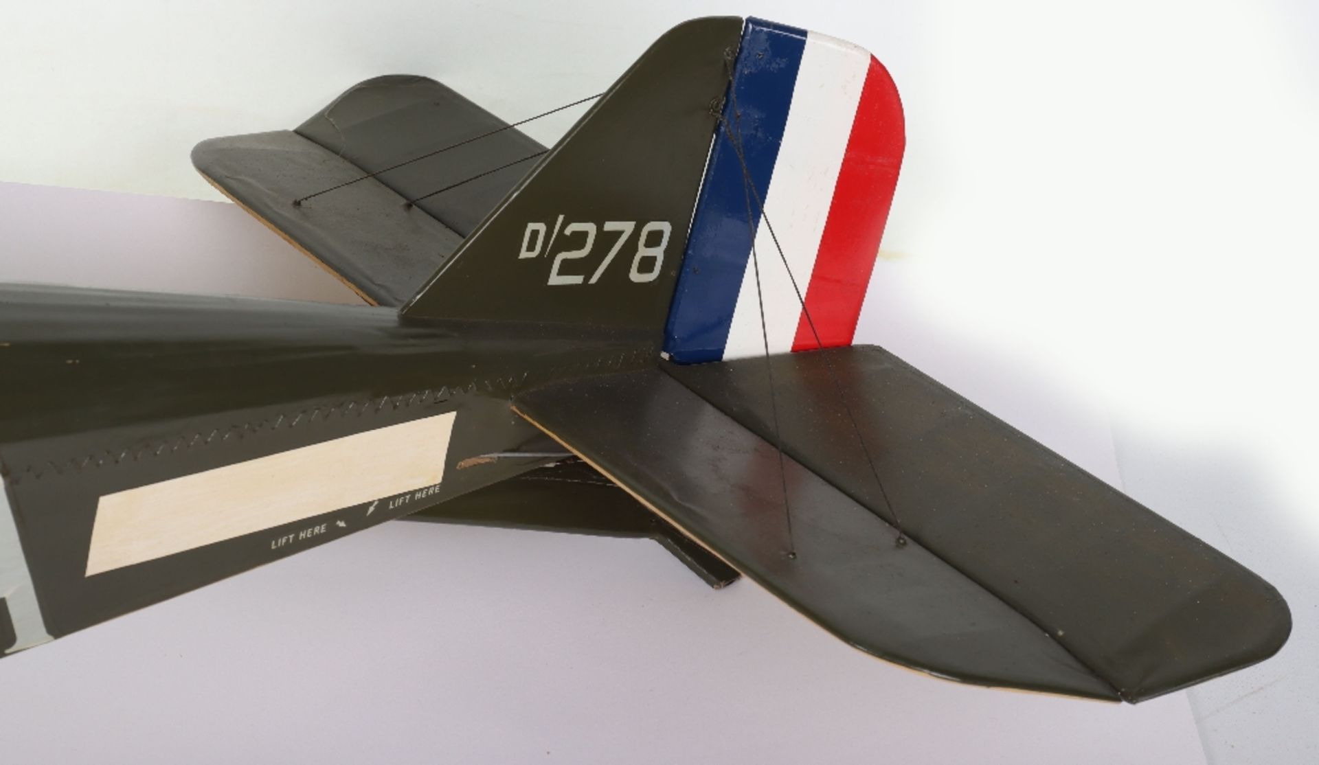 Impressive Working Model of a Royal Flying Corps SE5a Fighter Plane - Image 4 of 8