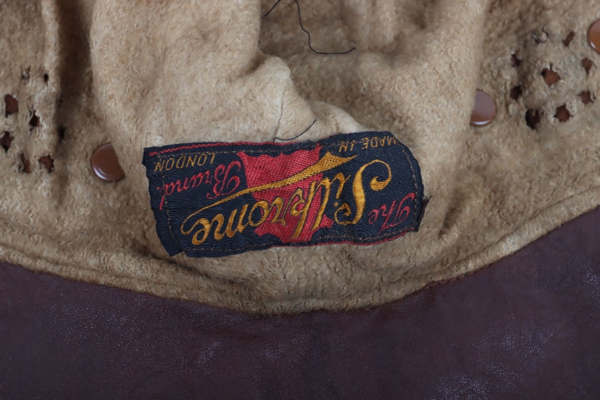 3x WW1 Period Leather Flying Helmets - Image 5 of 6