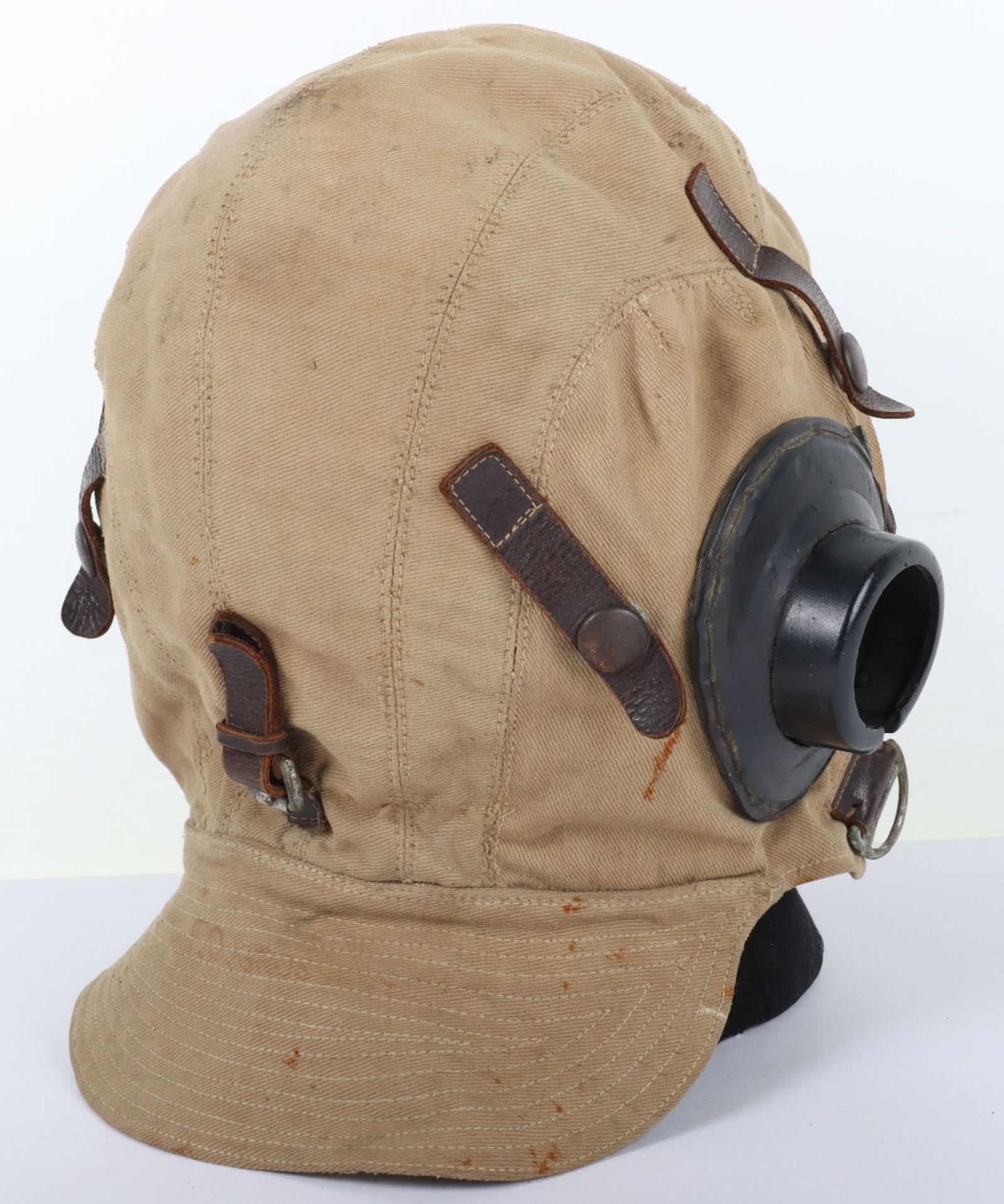 WW2 Royal Air Force Early Pattern D-Type Flying Helmet - Image 10 of 14