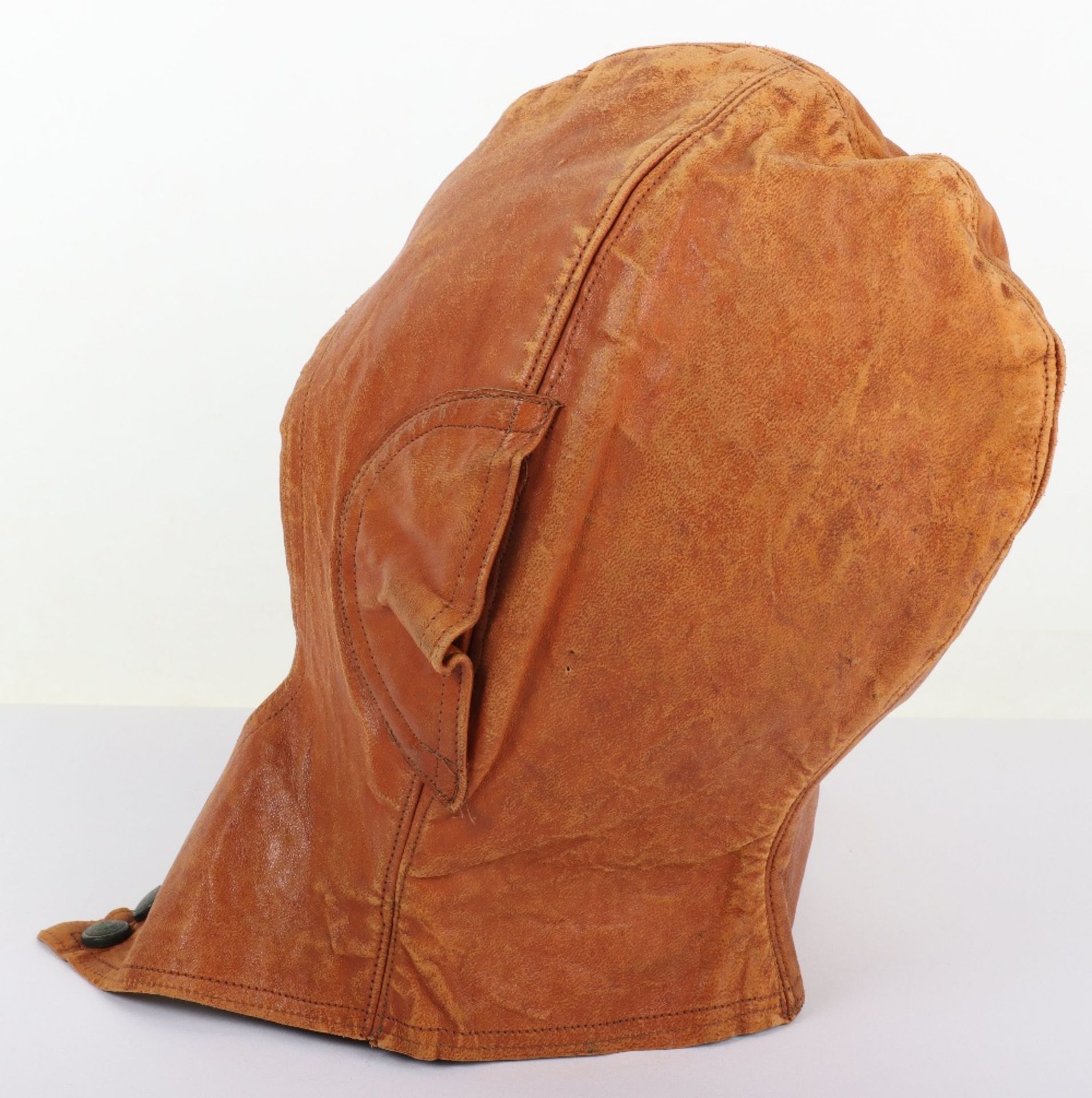 Early Leather Aviators Flying Helmet - Image 4 of 7