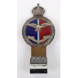 George VI Royal Air Force Car Radiator Badge