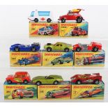 Eight Boxed Matchbox Lesney Superfast Models