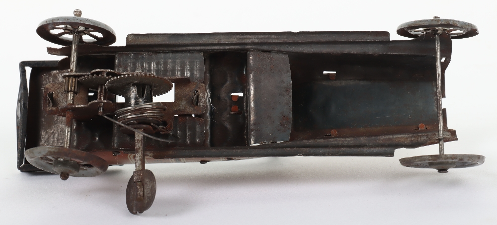 A Fischer tinplate clockwork four-seater open tourer penny toy car, German 1920s, - Image 5 of 5