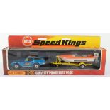 Matchbox Speedkings K-58 Corvette “Power Boat” Pack boxed