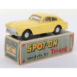 Tri-ang Spot On Model 113 Aston Martin DB3, yellow body