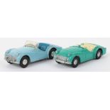 Two Unboxed Tri-ang Spot On Models 108 Triumph TR.3
