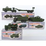 Four Boxed Dinky Supertoys Military Models