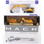 Three Boxed Construction Models,