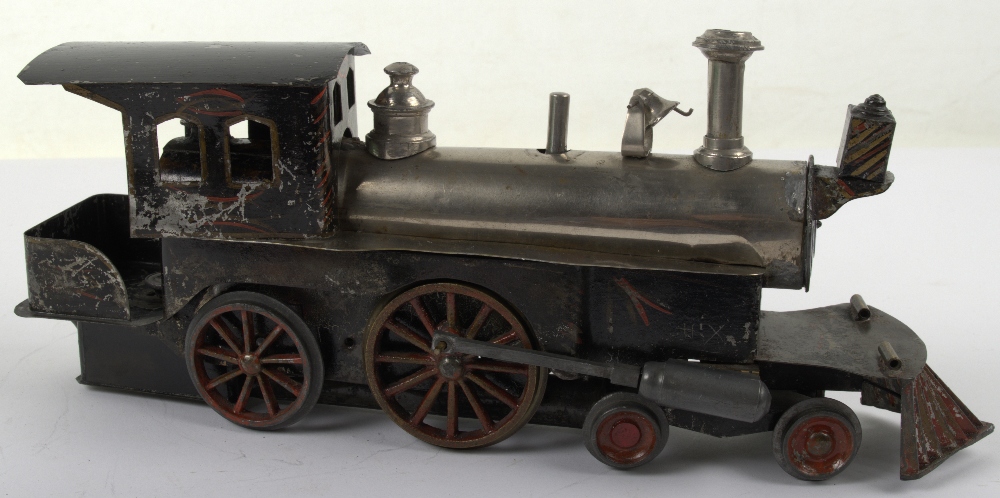 A rare and early gauge I Beggs 4-4-0 live steam locomotive with original Passenger and U.S Postal ca - Image 2 of 12