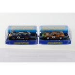 Two Slot Cars Scalextric Ford GT40’s