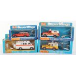 Four Boxed Matchbox Superkings Emergency vehicles