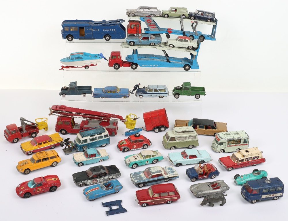 Quantity of Play-worn Corgi Toys