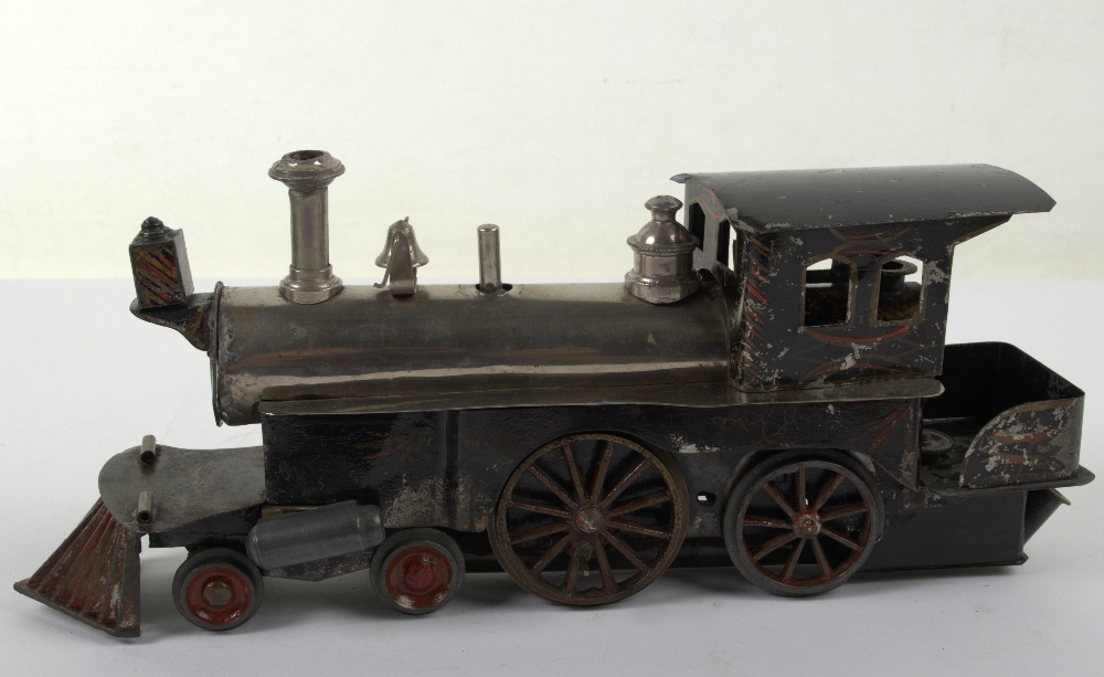 A rare and early gauge I Beggs 4-4-0 live steam locomotive with original Passenger and U.S Postal ca - Image 3 of 12